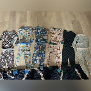 6 Little Sleepies, Size 2T
